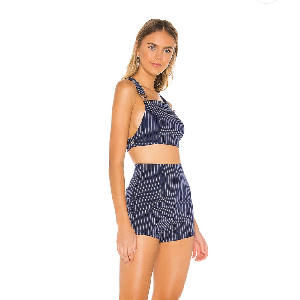 Striped Short Set - Picture 2 of 3